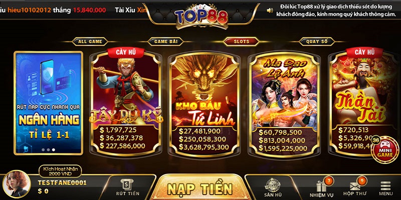 Tại sao cổng game TOP88 lại nhận được sự tin tưởng tuyệt đối từ người chơi?