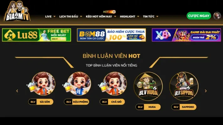 Đội ngũ bình luận viên - Linh hồn của trận đấu